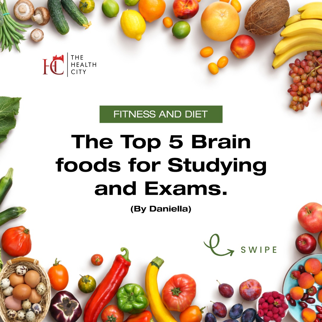 The Health City - Top 5 Brain Foods For Studying And Exams